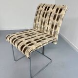Set of 4 old Saporiti Italia chairs from the 1970s, Ernes design