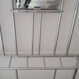 Industrial Wardrobe in Aluminium & Cast Iron – "SNCF" Style – 1950