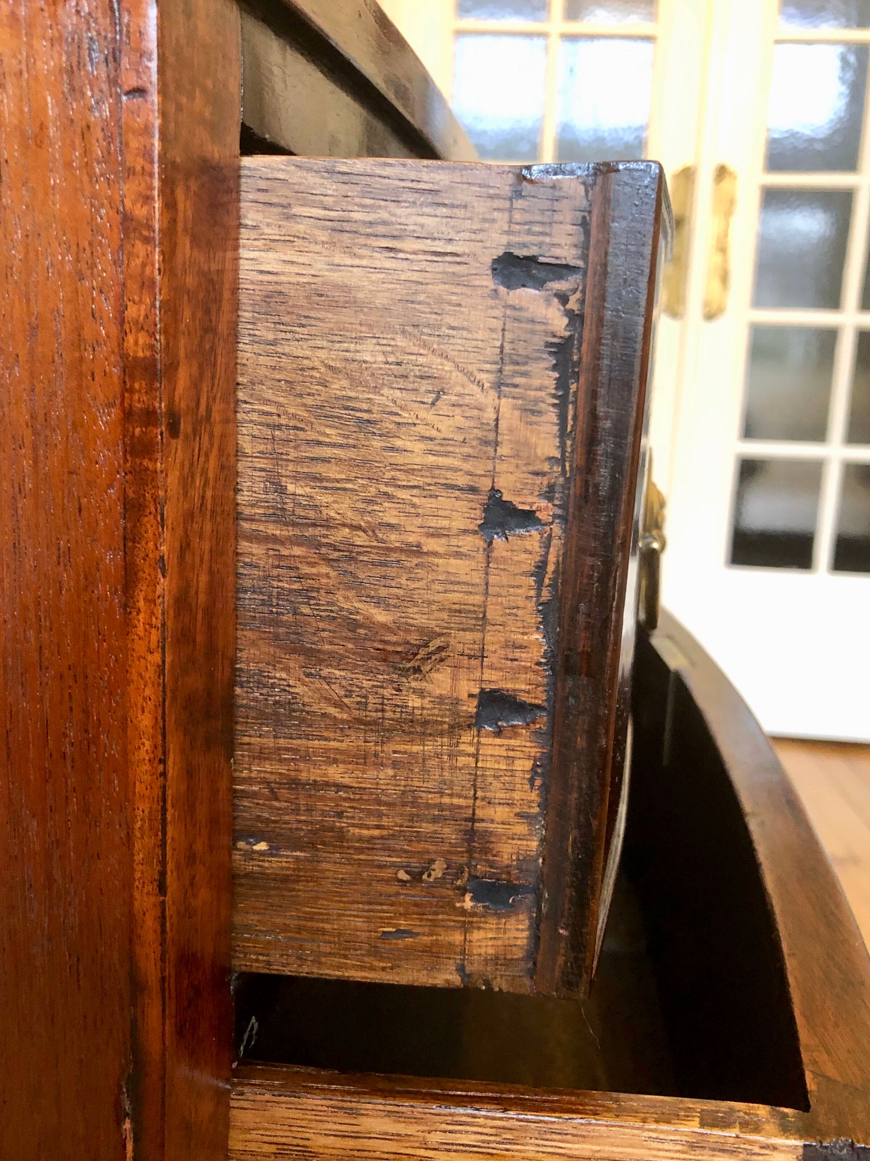 English mahogany dresser