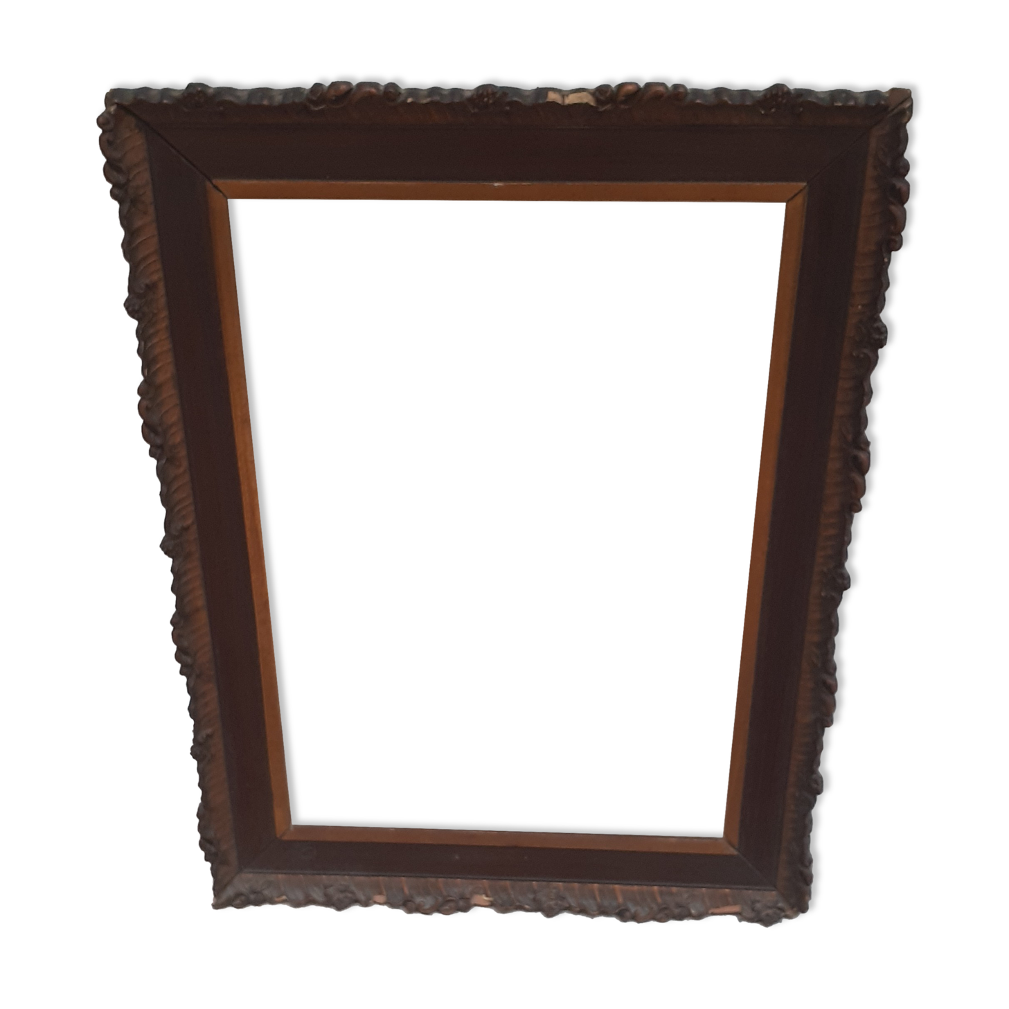 Carved frame with gilding
