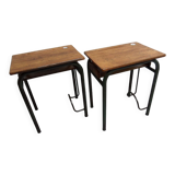 Ensemble 2 tables d’école