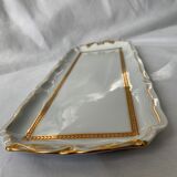 Ancient Royal Factory of Limoges Gold Porcelain Cake