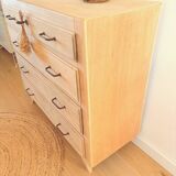 Commode pieds compas vintage