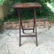 Ancienne petite table en bois pliante