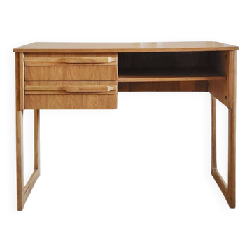 Renovated vintage desk, Scandinavian style, 1960s-70s.