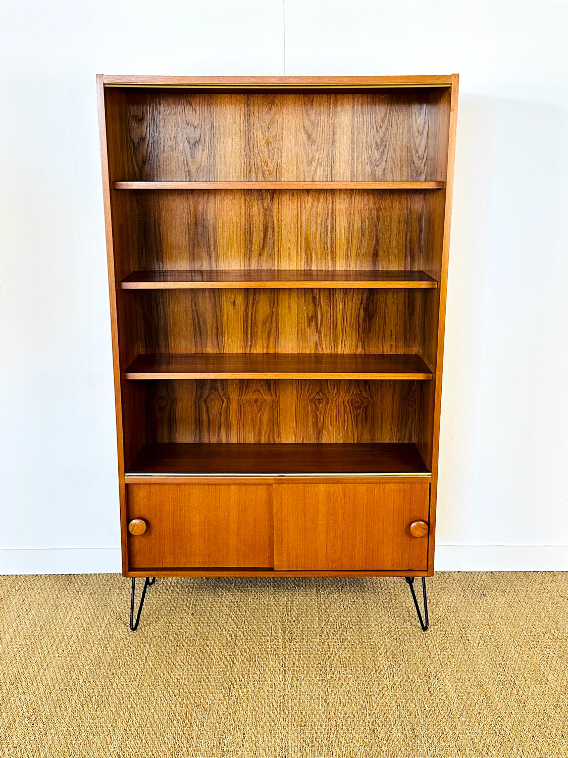 Scandinavian teak library 1960