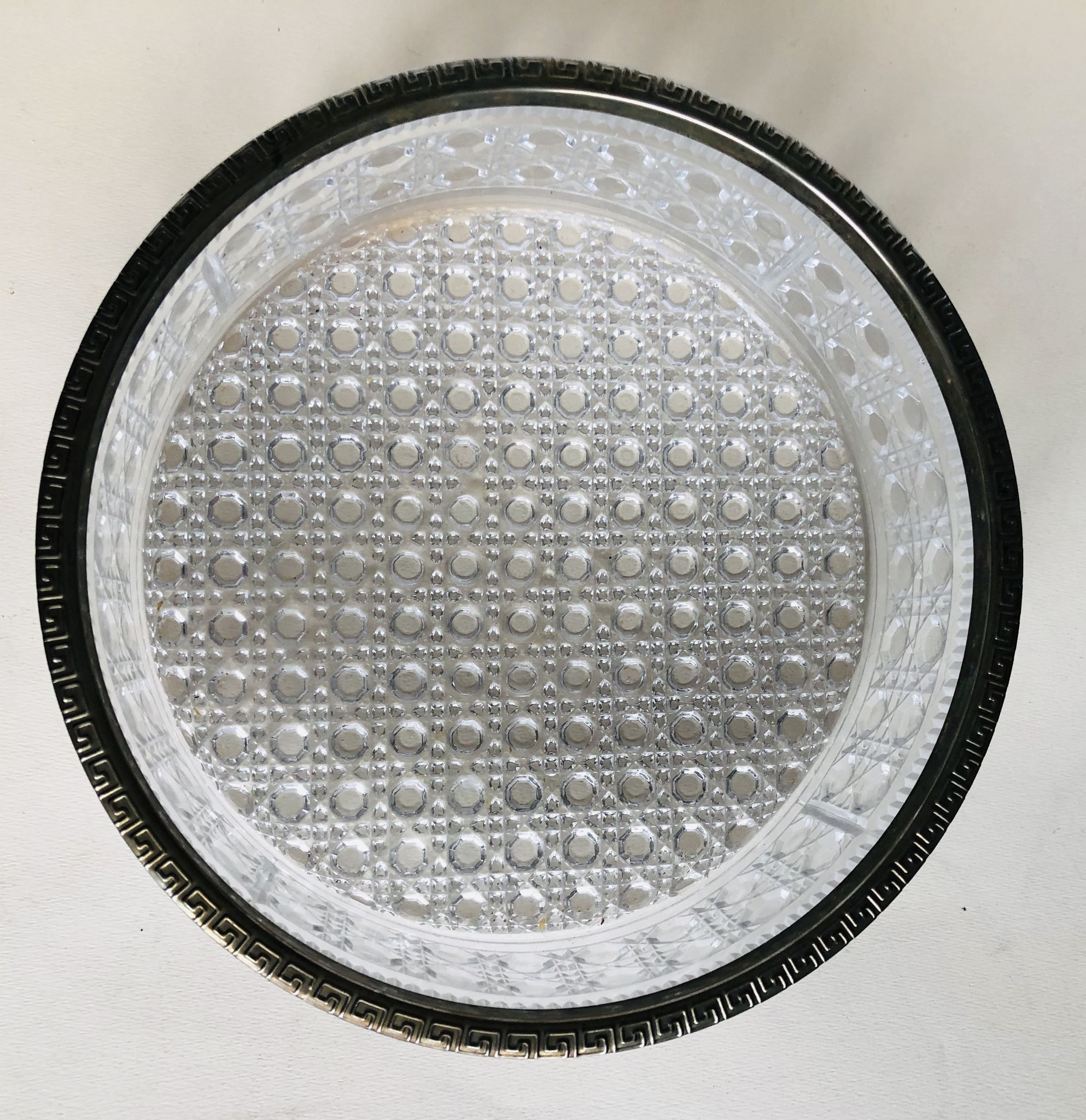 Coupe en cristal taillé