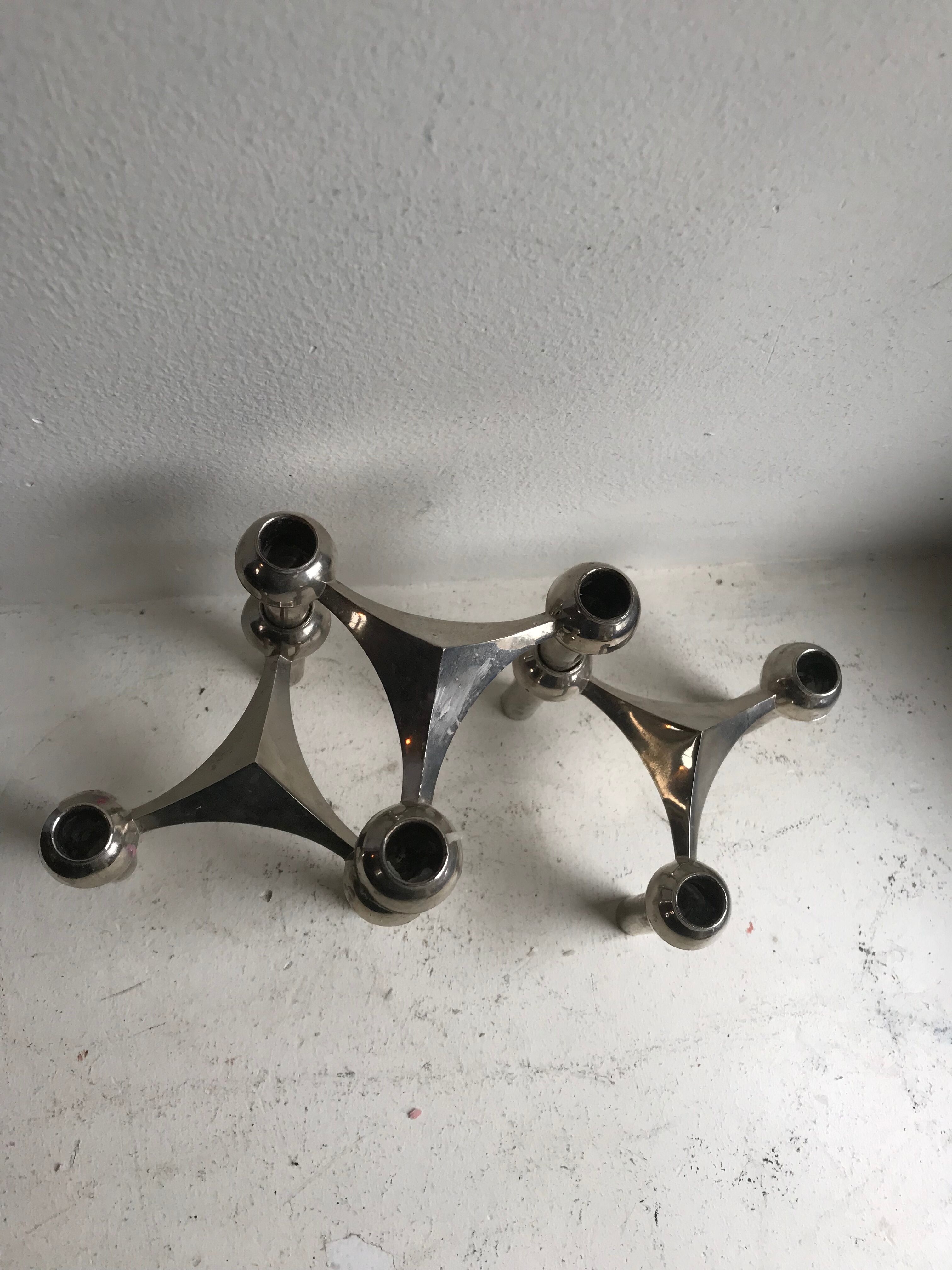 Nagel candleholders from the 70s