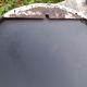 Large flower-shaped mirror 107x107 cm