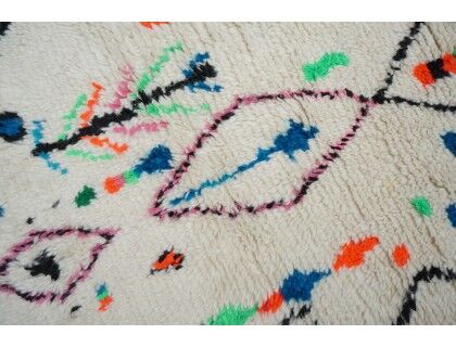Colorful Berber Carpet 151x92cm