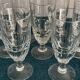 Set of 12 large Baccarat crystal glasses