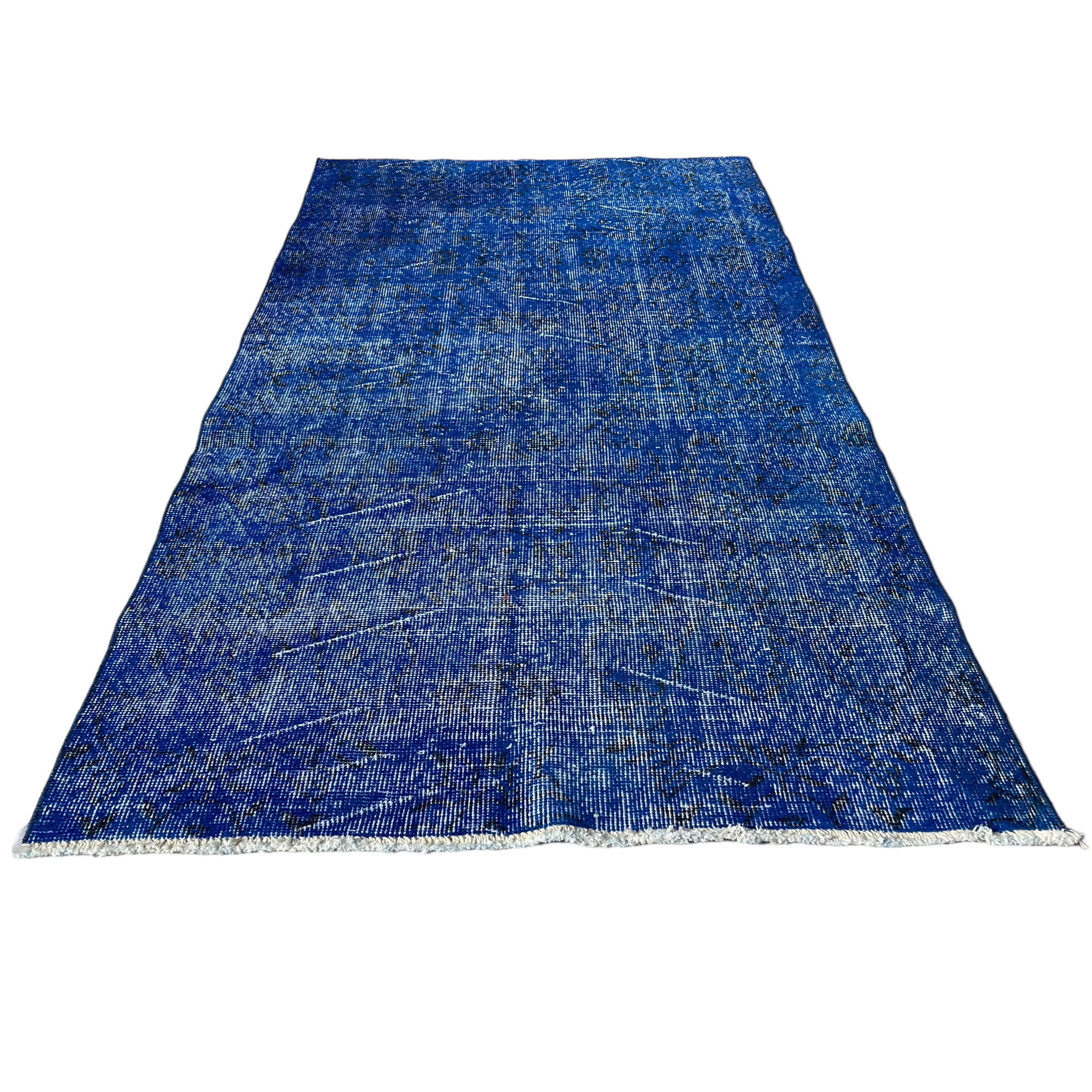 Vintage distressed turkish rug