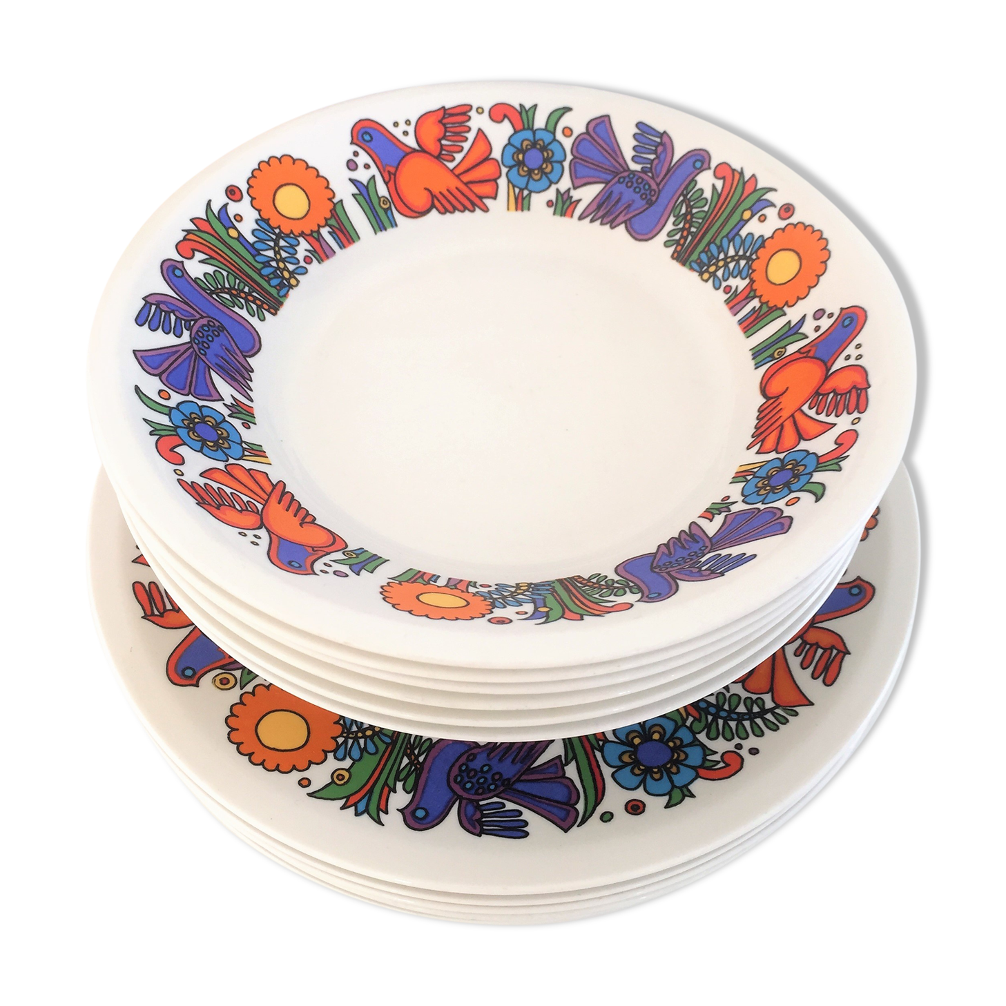 Villeroy & Boch Acapulco vintage plates