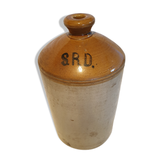 Vintage sandstone jug marked SRD