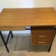 Minimalist desk 60s 70s