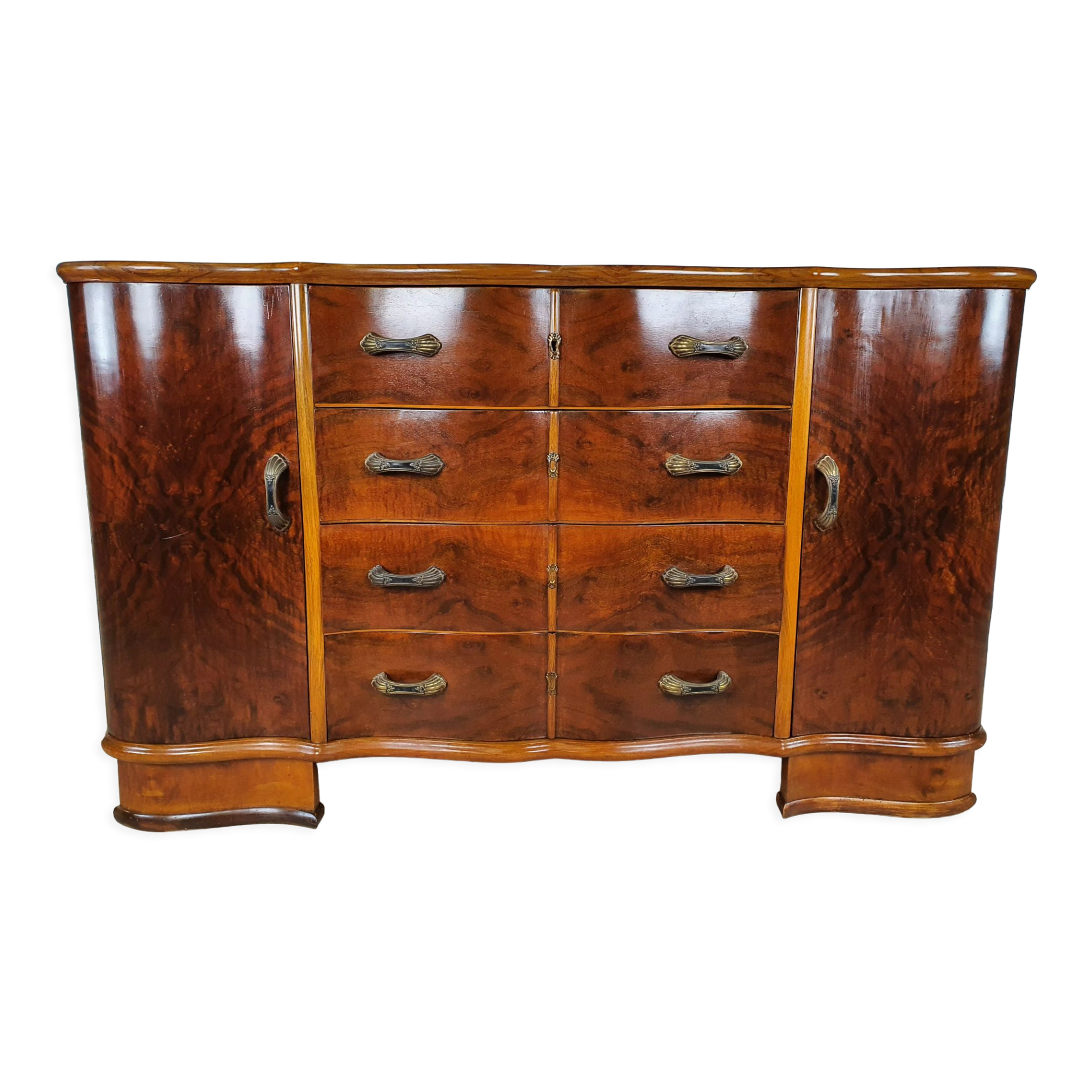Art Decò Sideboard in Walnut