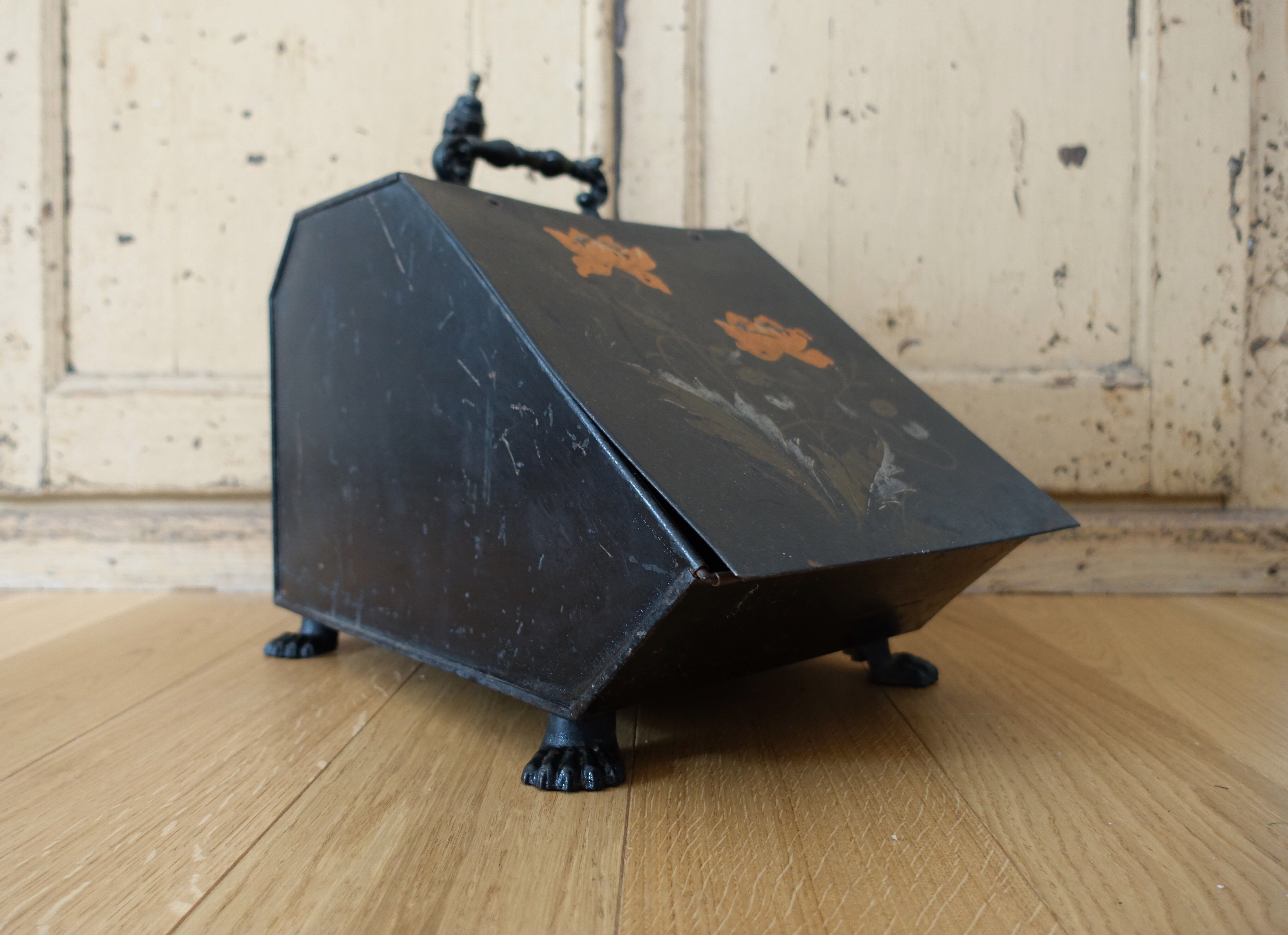 Old Napoleon III coal box