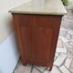 Commode art déco bois et marbre