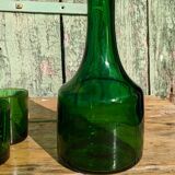 Vintage glass and carafe service