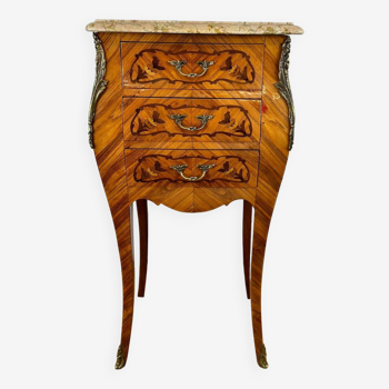 Louis XV style bedside table