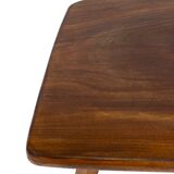 Vintage wooden tree trunk stool plant stool