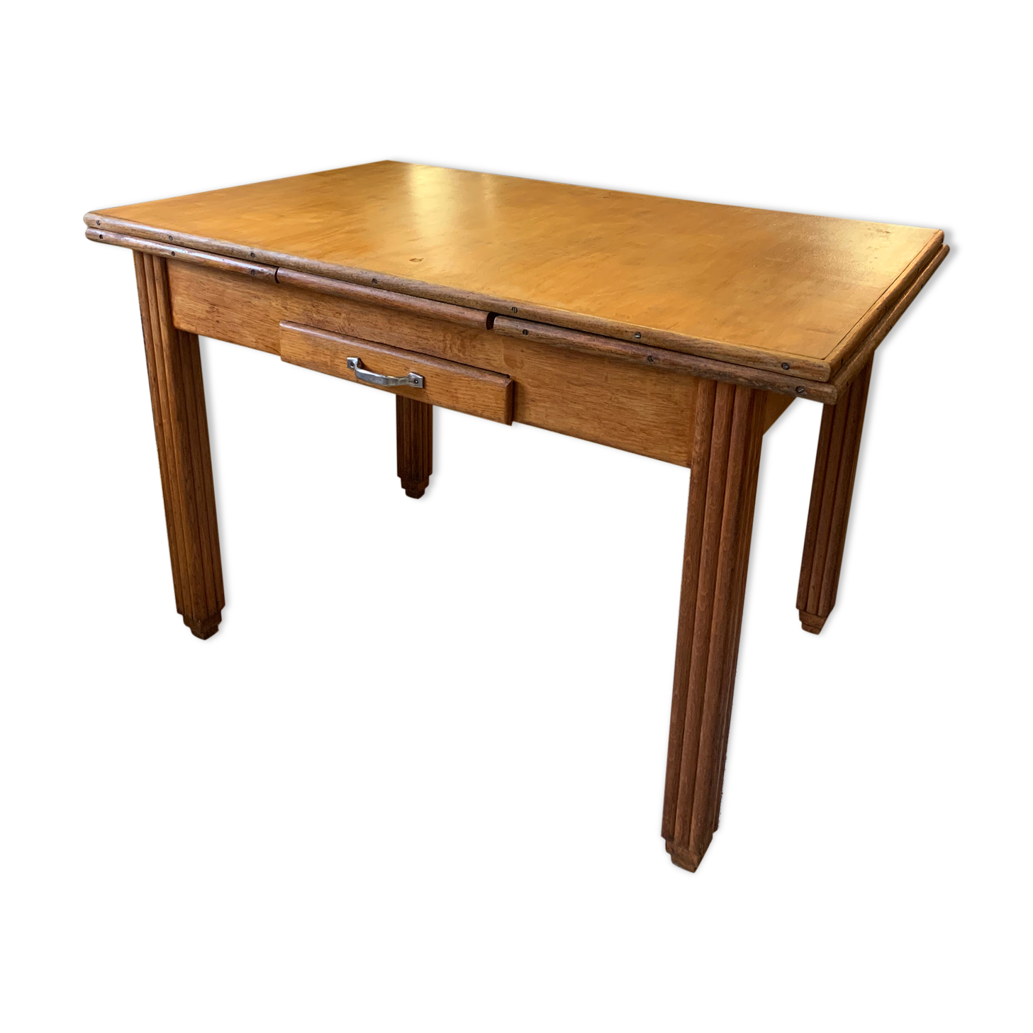 Living table wooden extension vintage