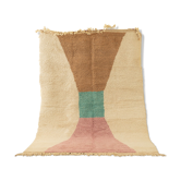 Pastel Time, Berber rug, 200 x 258