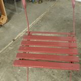 4 chaises pliantes de square