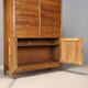 Antique walnut commode with 18 drawers, Italy, 20th century.