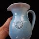Terracotta pitcher signed Bernard and Geneviève Blanc, Poteries du Queyras