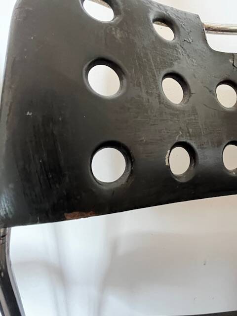 Set of 4 Black Omstak Chairs by Rodney Kinsman for Bieffeplast