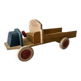 Camion plateau en bois des années 30-40