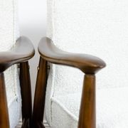 Mid-century armchairs GFM-87 by J. Kędziorek, GFM, Poland, 1960s, set of 2