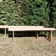 Bancs de ferme en peuplier