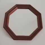 Vintage octagonal mirror