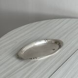 Small vintage tray in silver-plated light metal
