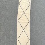 Carpet berbere beni ouarain corridor 75x380 cm