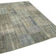 Hand-knotted oriental vintage 175 cm x 245 cm grey patchwork carpet