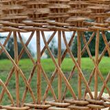 Rattan armchair