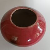 Max Idlas pink ceramic ball vase