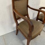 Suite de six fauteuils Restauration en acajou XIX siècle