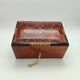 Thuya box locked with pearl encrusted key