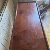 Set of two Habitat mahogany consoles