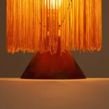 Art Deco lamp in lacquered wood circa 1930