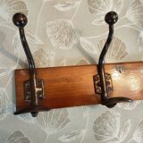 Old coat rack with 5 hooks
