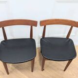 Roundette table and chairs by Hans Olsen