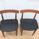 Table et chaises roundette par Hans Olsen