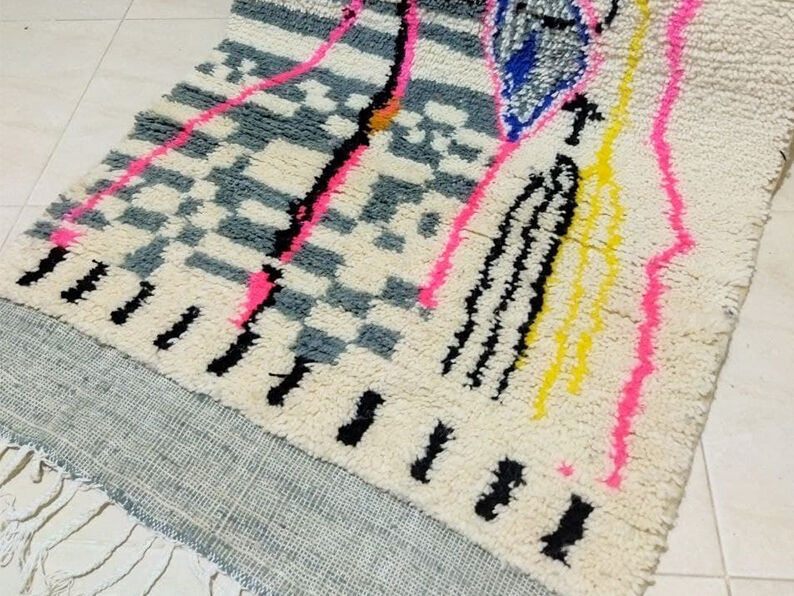 Moroccan berber carpet 265x100cm