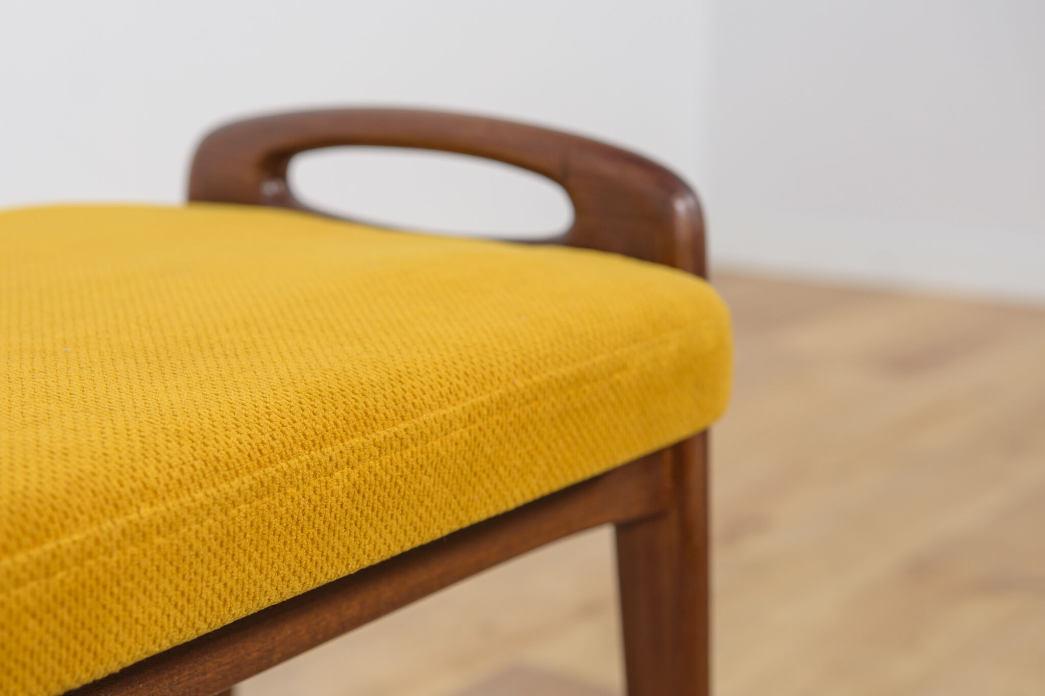 Mid-Century Modern Teak Stool, Denmark, 1960s