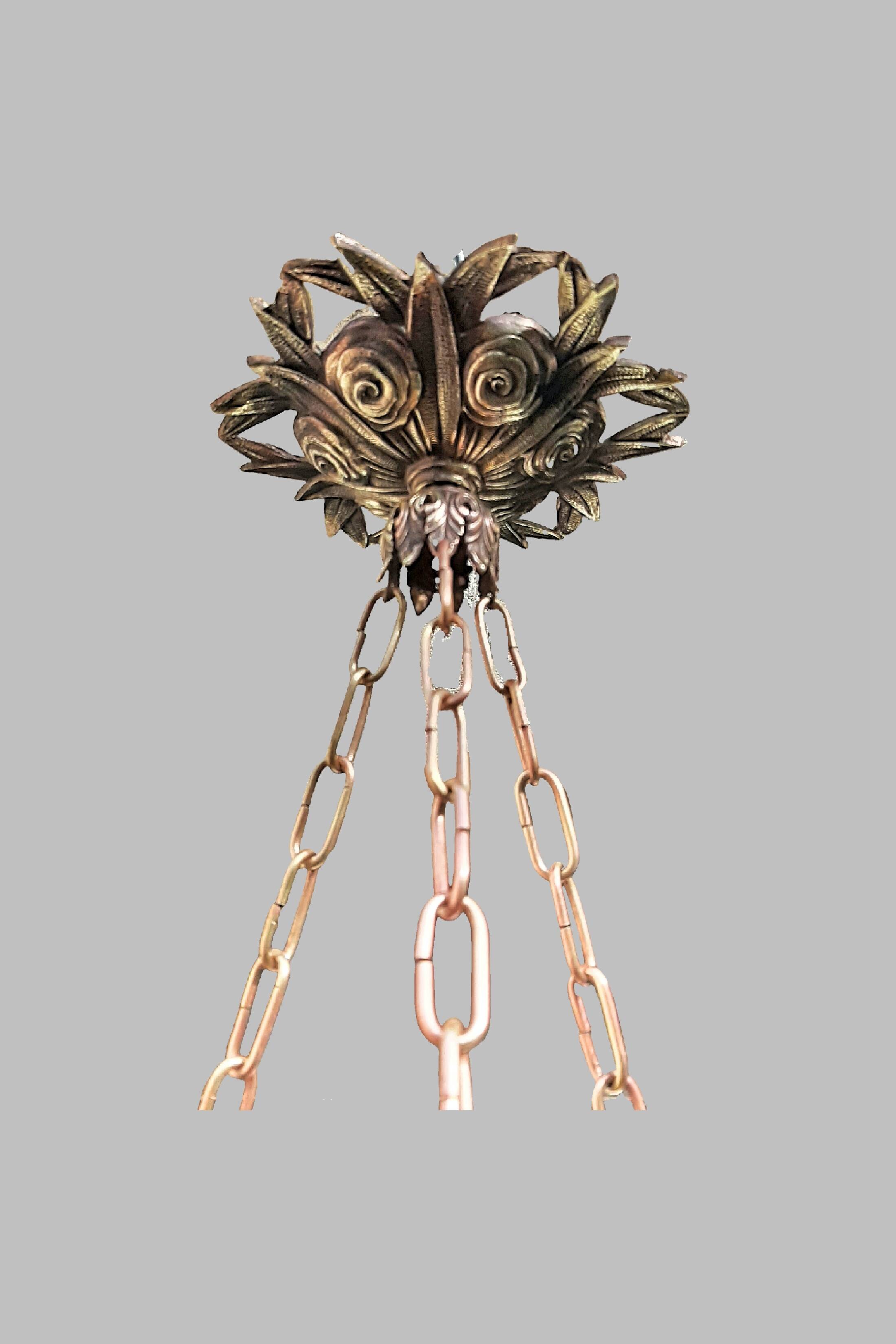 Muller frères suspension art deco
